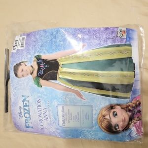 FROZEN Coronation Anna - Size Child Medium - Dress ONLY